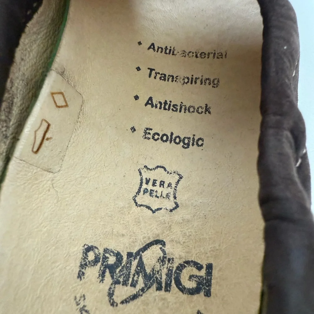 Primigi Kids Dark Brown Suede Moccasins